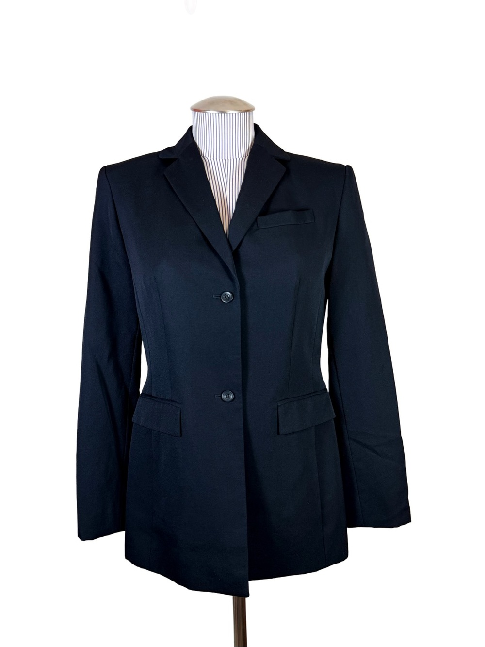 Classiques Entier Nordstrom Premium 100% Wool Tailored Longline Blazer Size 4